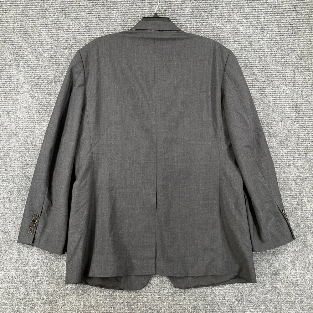 Brooks Brothers 346 Blazer Mens 42R Wool Stretch Charcoal Professional Office